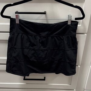 lululemon athletica Black Mini Skirt